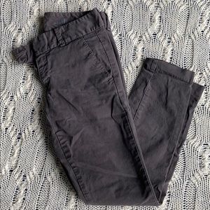 J. Crew Andie Chino Pants - Grey